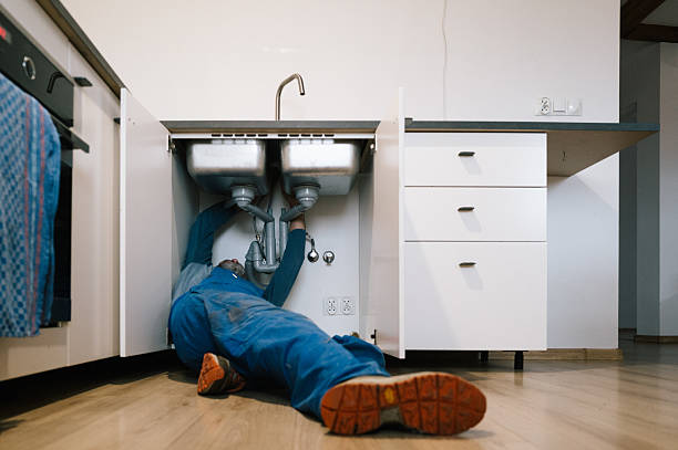 Professional Drain Cleaning technician working in Mesena, GA